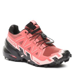 Salomon Schuhe Salomon Speedcross 6 L47301100 Cow Hide/Black/English Rose