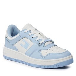 Tommy Jeans Сникърси Tommy Jeans Tjw Retro Basket Tonal EN0EN02520 Breezy Blue C1O