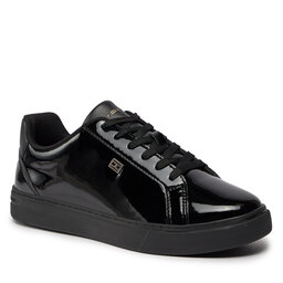 Tommy Hilfiger Αθλητικά Tommy Hilfiger Essential Court Sneaker Patent FW0FW07868 Black BDS