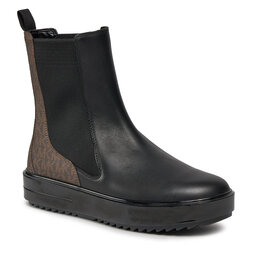 MICHAEL Michael Kors Klassische Stiefeletten MICHAEL Michael Kors Emmet Bootie 43H3EMFE7L Blk/Brown