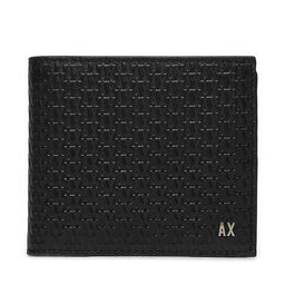 Armani Exchange Duży Portfel Męski Armani Exchange 958098 4R847 00020 Czarny