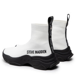 

Снікерcи Steve Madden Master SM11001442-04004-148 White/Black, Білий
