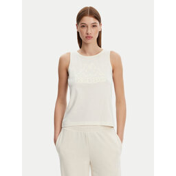 Kappa Kappa Felső Logo Gria 382129W Ekru Regular Fit