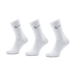 Karl Kani 3er-Set hohe Herrensocken Karl Kani Signature 3003748 Weiß