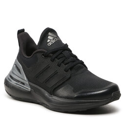 adidas Schuhe adidas Rapidasport Bounce Sport Running Lace Shoes HP6125 Core Black/Core Black/Iron Metallic
