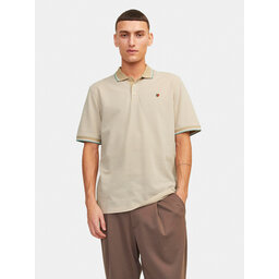 Jack&Jones Jack&Jones Pólóing Bluwin 12169064 Bézs Regular Fit