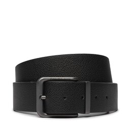 Calvin Klein Jeans Pánsky opasok Calvin Klein Jeans Classic R Lthr Belt Rev/Adj 40Mm K50K511419 Black/Bitter Brown 0GS