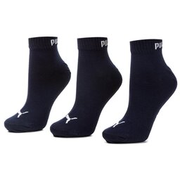 Puma Súprava 3 párov kotníkových ponožiek unisex Puma 271080001 Navy 321