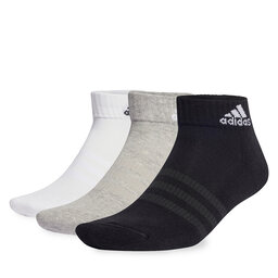 adidas Calzini corti unisex adidas Cushioned Sportswear Ankle Socks 6 Pairs IC1292 medium grey heather/white/black
