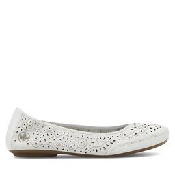 Rieker Ballerinas Rieker 41460-80 Weiß