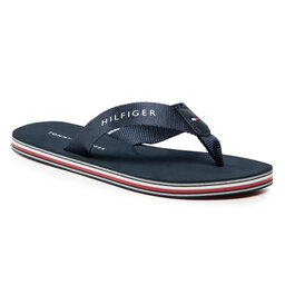 Tommy Hilfiger Chanclas Tommy Hilfiger Stripes Flat Beach Sandal FW0FW05666 Desert Sky DW5