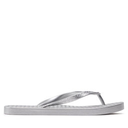 

В'єтнамки Tommy Hilfiger Metallic Flat Beach Sandal FW0FW06445 Silver 0IM, Срібний