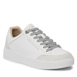 

Снікерcи Tommy Hilfiger Seasonal Court Sneaker FW0FW07683 White YBS, Білий