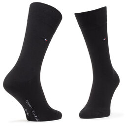 

Набір 2 пар високих чоловічих шкарпеток Tommy Hilfiger 100001495 Black 200, Чорний