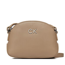 Calvin Klein Torbica Calvin Klein Re-Lock Seasonal Crossbody Sm K60K611445 Silver Mink PFA
