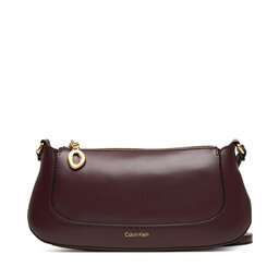 Calvin Klein Geantă Calvin Klein Hardware Zip Crossbody LV04F1046G Vișiniu