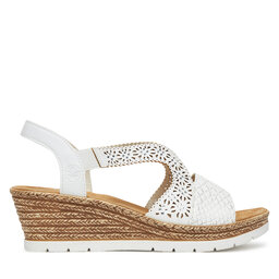 Rieker Sandali Rieker 61916-80 Bianco