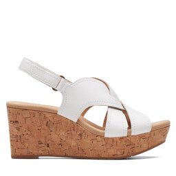 

Босоніжки Clarks Rose Erin 26171306 White Leather, Білий
