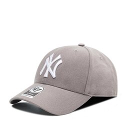 47 Brand Czapka z daszkiem 47 Brand Mlb New York Yankees B-MVPSP17WBP-DY Szary