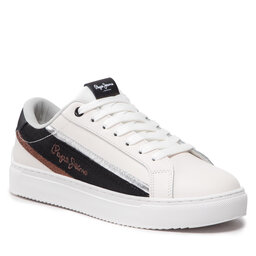 

Снікерcи Pepe Jeans Adams Brand PLS31402 White 800, Білий
