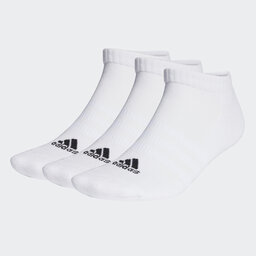 adidas Calcetines tobilleros unisex adidas Cushioned Low-Cut Socks 3 Pairs HT3434 Blanco