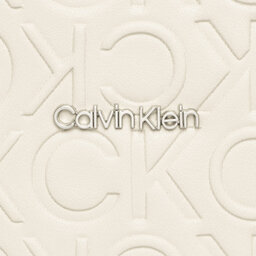 

Сумка Calvin Klein Ck Must Tote Md Emb Mono K60K610928 PEA, Бежевий