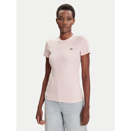 Lacoste Lacoste Camiseta TF5538 Rosa Slim Fit