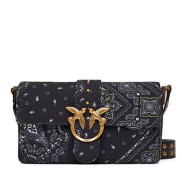 PINKO Kabelka PINKO Love One Classic Slouchy Fl PE 25 PLTT 104524 A2AS Čierna