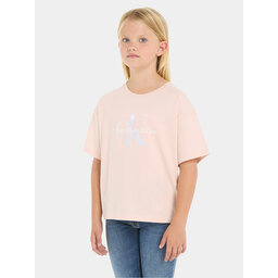 Calvin Klein Jeans Calvin Klein Jeans Camiseta Serenity IG0IG02434 Rosa Boxy Fit