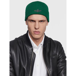 Aeronautica Militare Căciulă Aeronautica Militare Cuffia 222CU051L449 Verde Scuro 39273