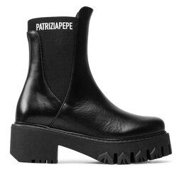 Patrizia Pepe Polokozačky Patrizia Pepe CY9814/L011-K103 Černá