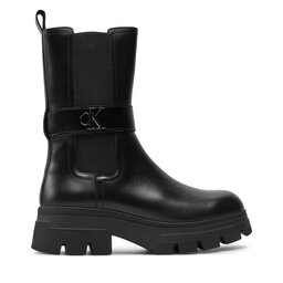 Calvin Klein Μποτάκια Calvin Klein Chunky Combat Chelsea Mg YW0YW01495 Μαύρο