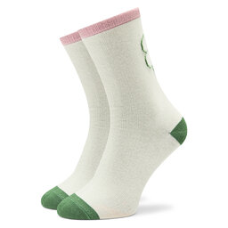 Vans Calzini lunghi da donna Vans Oversized Floral Sock VN00074KFS81 Oversized Floral Marshmallow