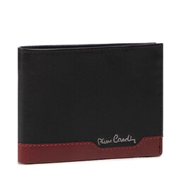 Pierre Cardin Große Herren Geldbörse Pierre Cardin TILAK37 8805 Nero/Rosso