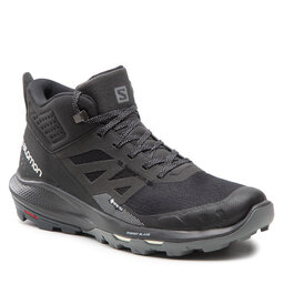 Salomon Bakancs Salomon OUTpulse Mid Gtx GORE-TEX 415888 27 V0 Black/Ebon/Vanilla Ice