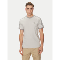 adidas adidas Marškinėliai adicolor Classics 3-Stripes JN7016 Pilka Slim Fit