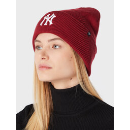 

Шапкa 47 Brand Mlb New York Yankees Haymaker 47 Cuff Knit B-HYMKR17ACE Razor Red, Червоний