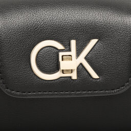 

Сумка Calvin Klein Re-Lock Crossbody W/Flap Sm K60K610770 BAX, Чорний