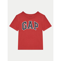 Gap Gap Marškinėliai 609749-05 Raudona Regular Fit