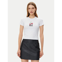JJXX JJXX Marškinėliai Gigi 12277657 Balta Stretch Fit