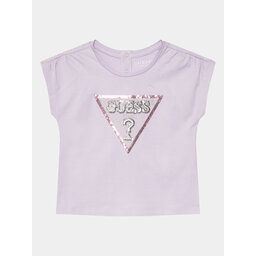 Guess Guess Majica K4GI11 K6YW4 Vijolična Regular Fit