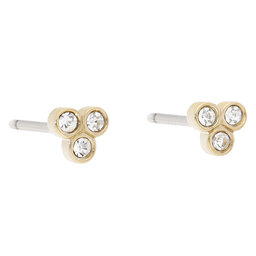 Fossil Orecchini Fossil Trio Glitz JF04110710 Oro