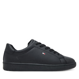 Tommy Hilfiger Sneakersy Tommy Hilfiger Low Cut Lace-Up T3X9-34073-1355 Czarny