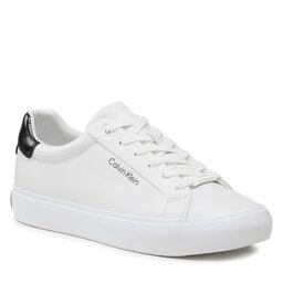 Calvin Klein Sneakers Calvin Klein Vulc Lace Up HW0HW01681 White / Black 0K4