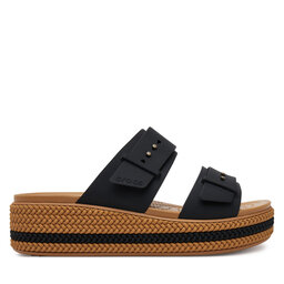 Crocs Παντόφλες Crocs Brooklyn Woven Buckle 209978 Μαύρο