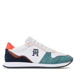 

Снікерcи Tommy Hilfiger Runner Evo Leather FM0FM04479 White YBS, Білий