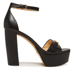 Guess Sandály Guess FLJSET LEA03 Černá