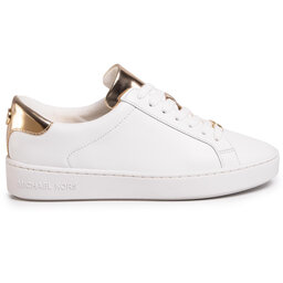 

Снікерcи MICHAEL Michael Kors Irving Lace Up 43S5IRFS2L Opt/Plgold, Білий