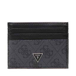 Guess Estuche para tarjetas de crédito Guess Vezzola Smart Card Case SMEVZL LEA25 BLA