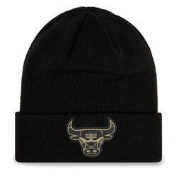 New Era Cepure New Era Badge Beanie Bulls 60364359 Melns